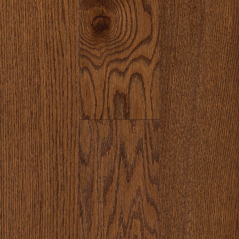 Saddle 6 1/2" Red Oak Engineered Hardwood - EKDP63L26WEE Pet-friendly wood flooring swatch featuring red oak engineered hardwood