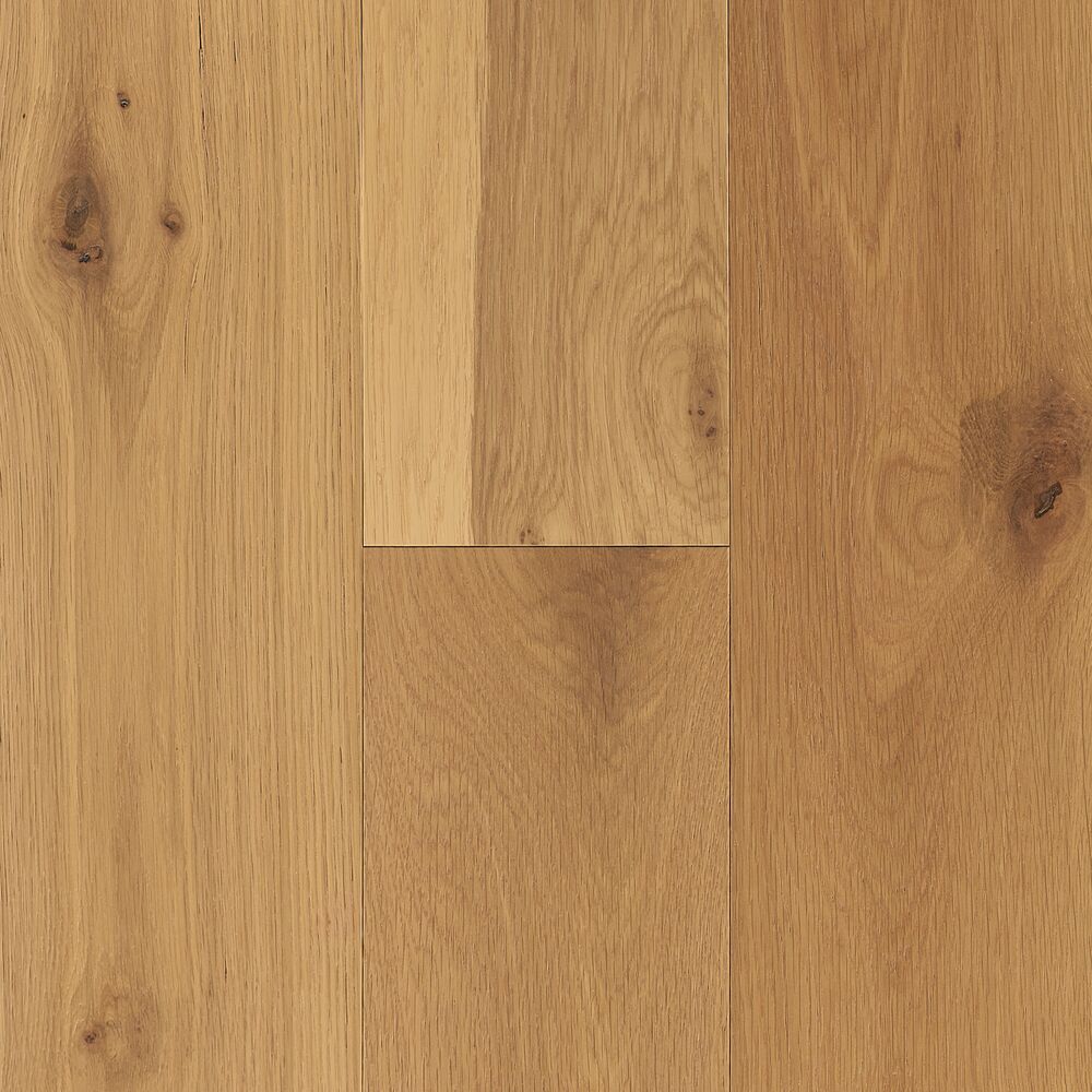 Design Classic 7 1/2" White Oak Engineered Hardwood - EKDP74L76WEE fall colored white oak engineered hardwood flooring swatch