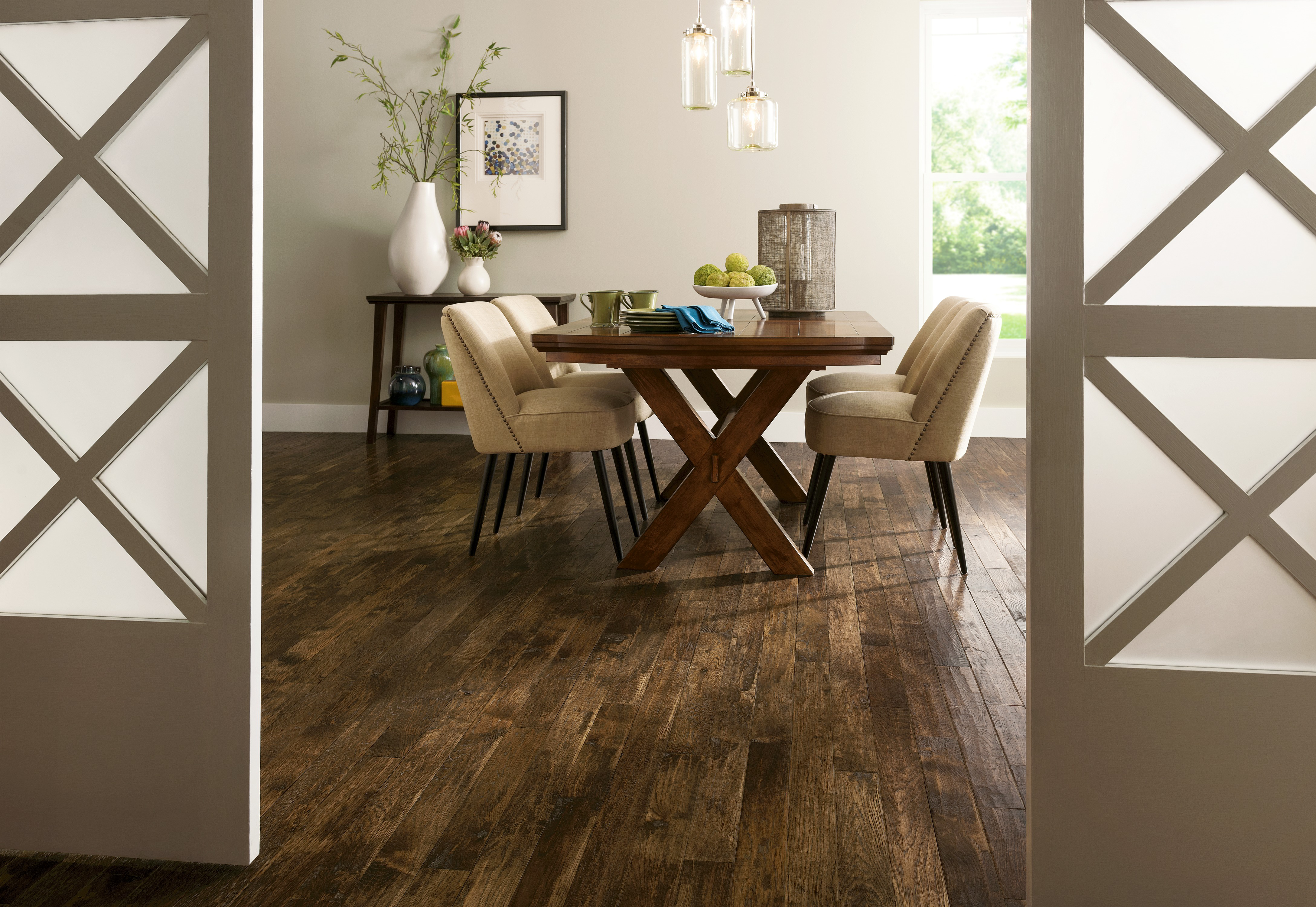 American Scrape River House Solid Hardwood SAS508