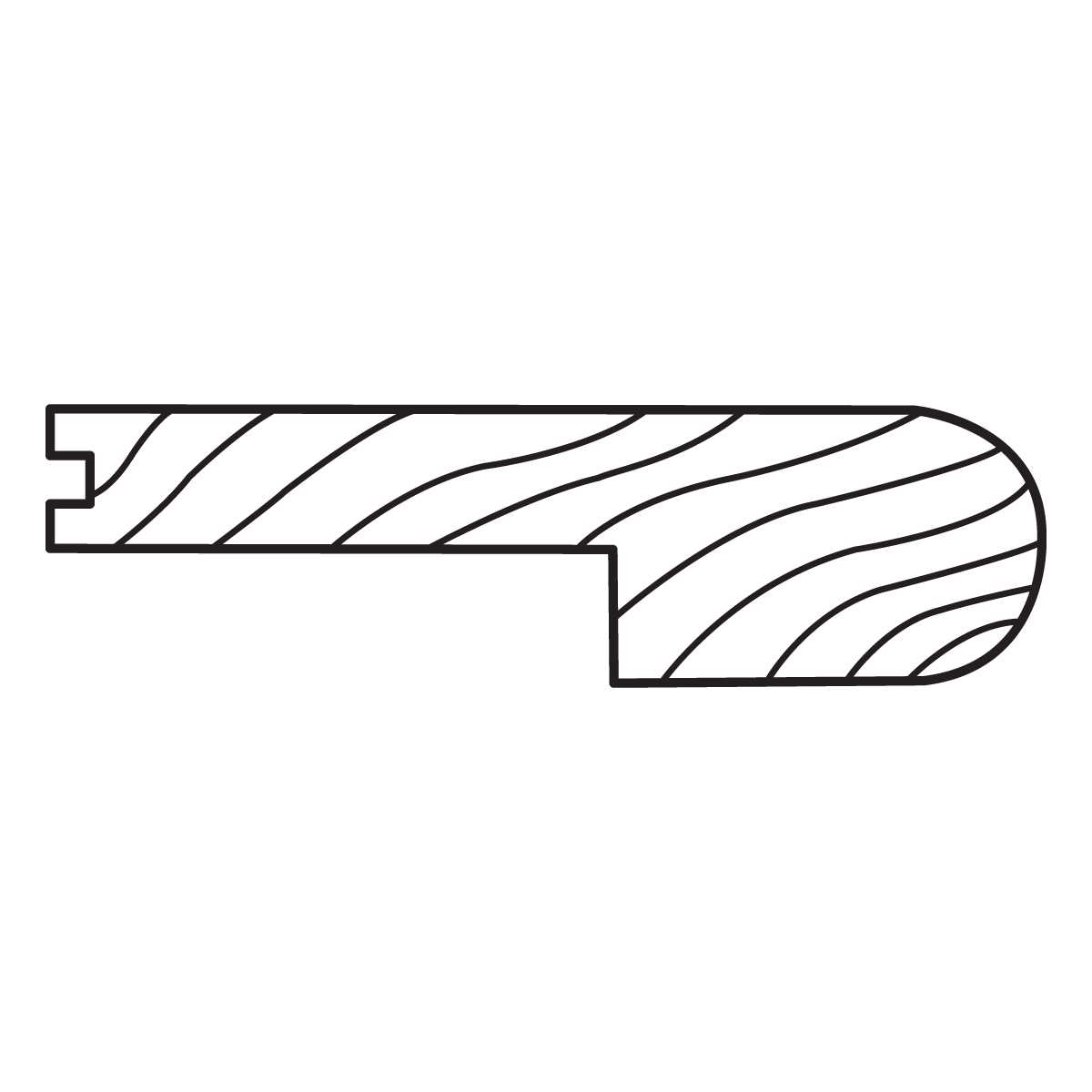 Stair Nose Oak TS5WO25M